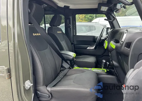 2015 Jeep Wrangler Unlimited из США, поврежденный, VIN 1C4BJWEG2FL770349